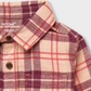 CAMISA MANGA LARGA CUADRICULADA