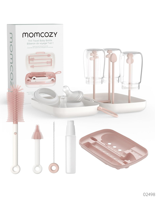 JUEGO DE CEPILLOS MOMCOZY ROSA