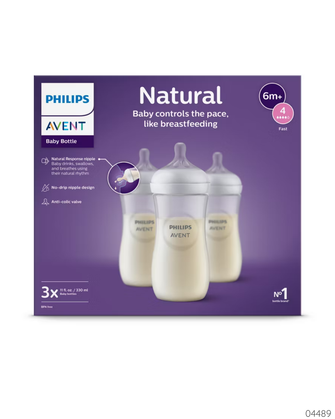 PEPES AVENT NATURAL SET 3X 11O