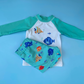 TRAJE DE BAÑO PECES VERDE