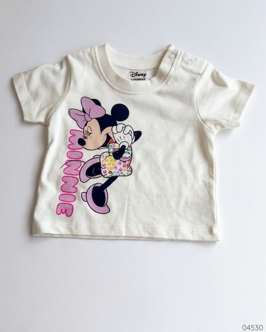 CAMISA MINNIE MOUSE BLANCA