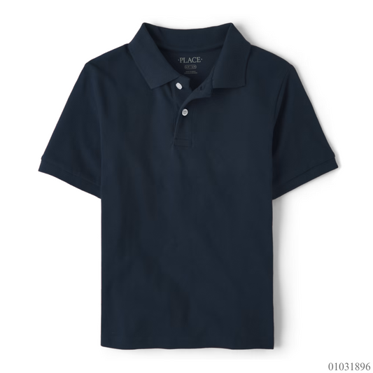 CAMISA TIPO POLO AZUL MARINO THE CHILDRENS PLACE