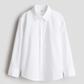 CAMISA BLANCA MANGA LARGA H&M