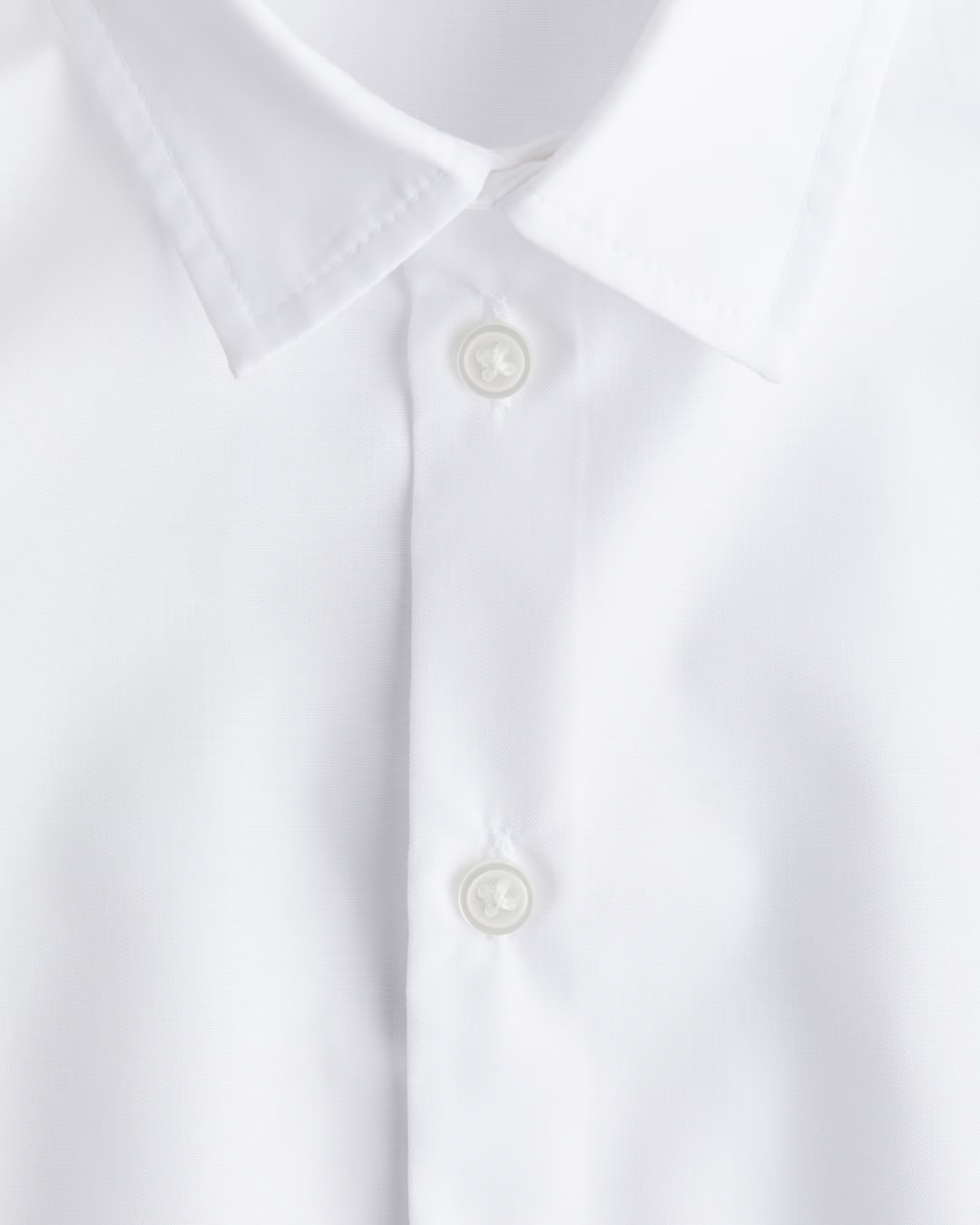 CAMISA BLANCA MANGA LARGA H&M