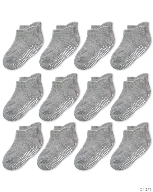 CALCETINES 12 PARES ANTIDESLIZANTES