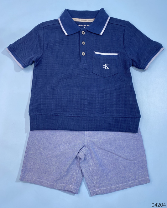 TRAJE AZUL CALVIN KLEIN