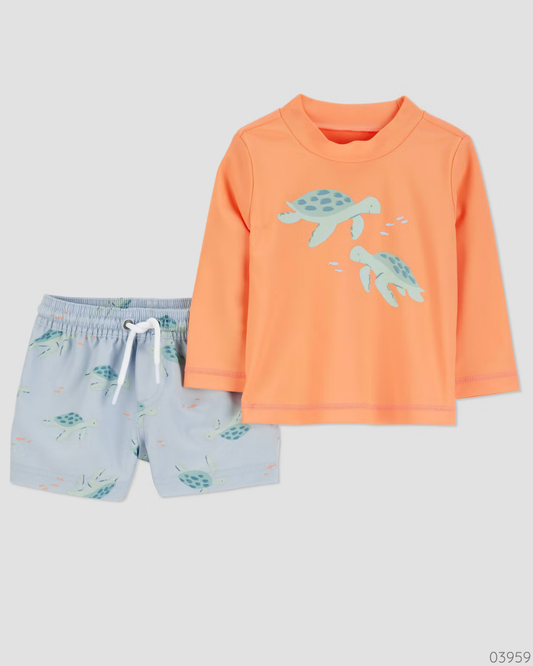 TRAJE DE BAÑO TORTUGAS
