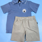 TRAJE 2PZS AZUL CAFE