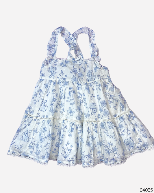 VESTIDO FLOREADO CONEJO