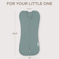 EASY ZIPPER SWADDLE AZUL COMFYCUBS