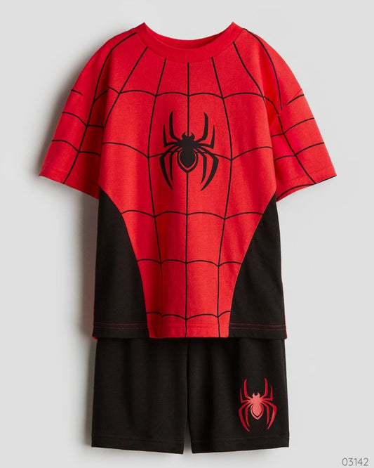 TRAJE SPIDERMAN H&M ROJO NEGRO
