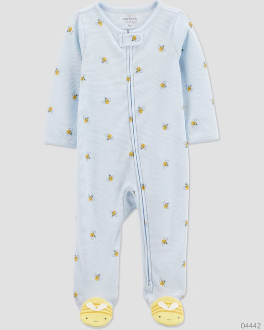 PIJAMA AZUL ABEJAS