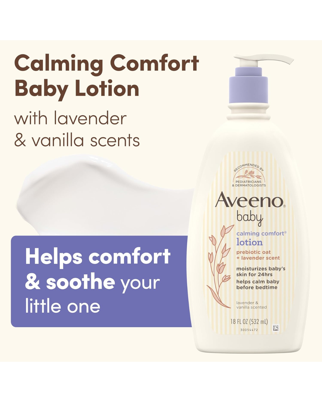 CREMA LAVANDA AVEENO BABY