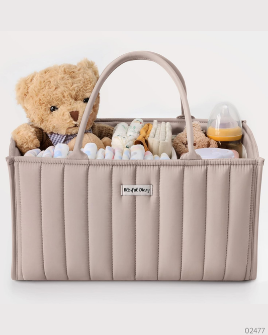 ORGANIZADOR DE PAÑALES BEIGE