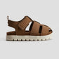 SANDALIAS CERRADAS H&M CAFE OSCURO