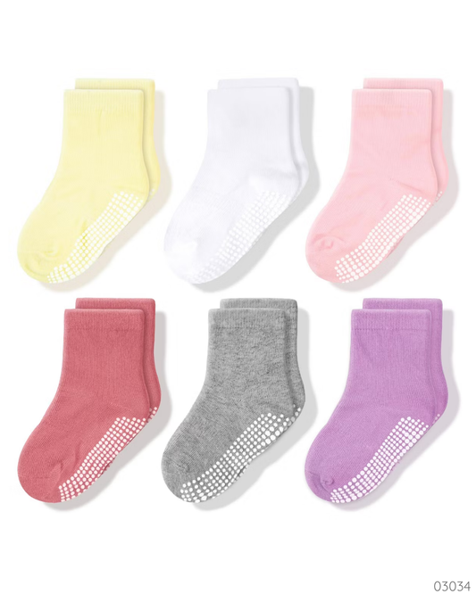 CALCETINES 6 PARES ANTIDESLIZA