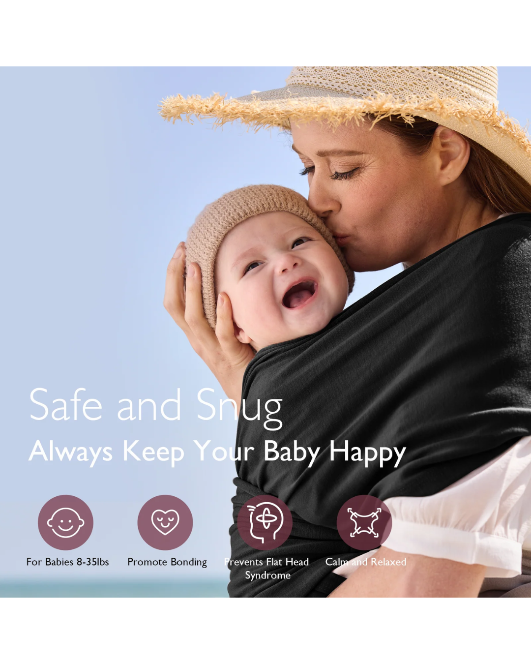 FULAR PORTA BEBE MOMCOZY