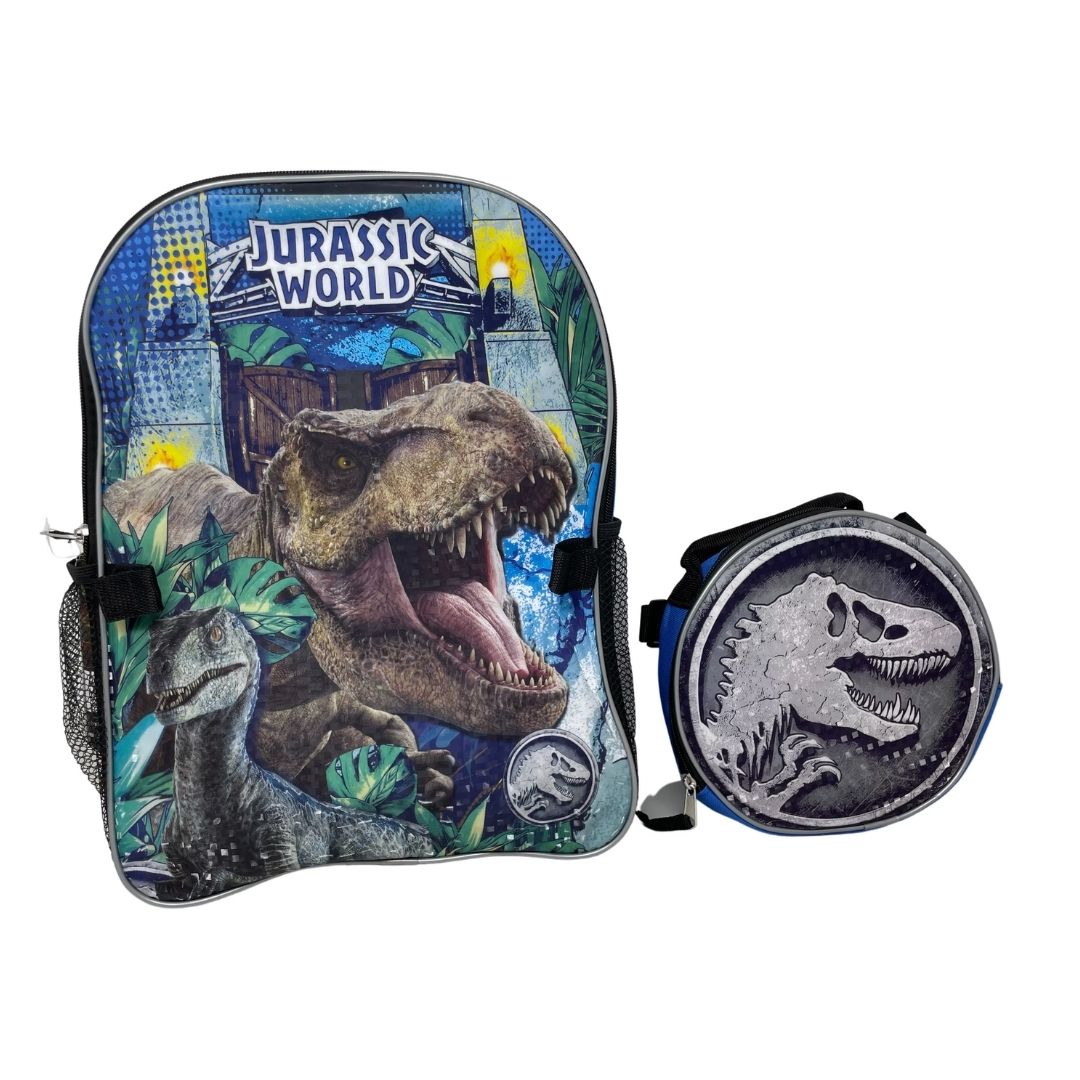 MOCHILA JURASSIC 16" LUNCH KIT