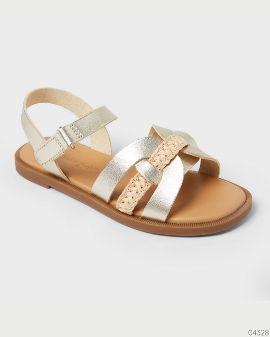 SANDALIAS DORADAS