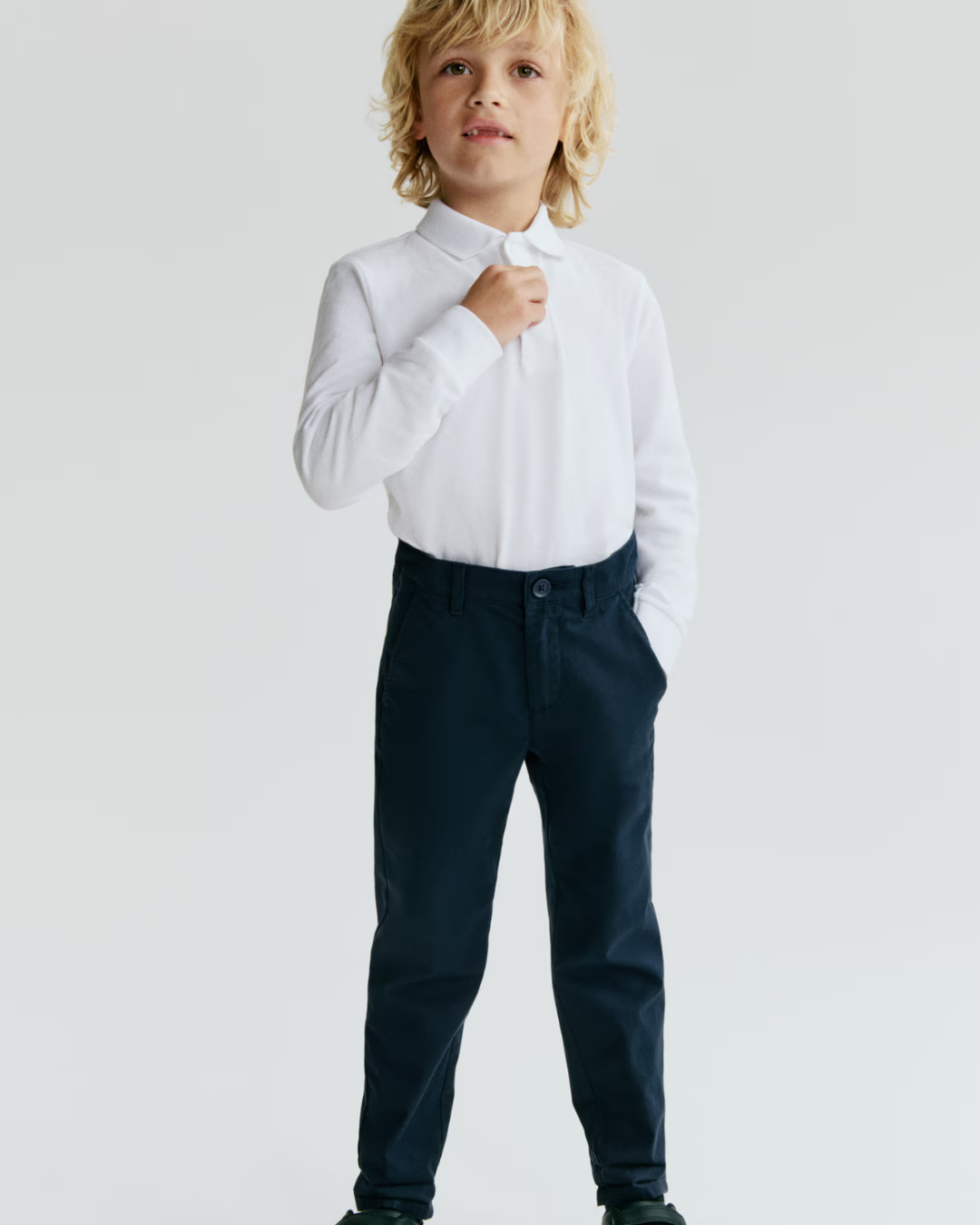 PANTALON H&M CHINO AZUL