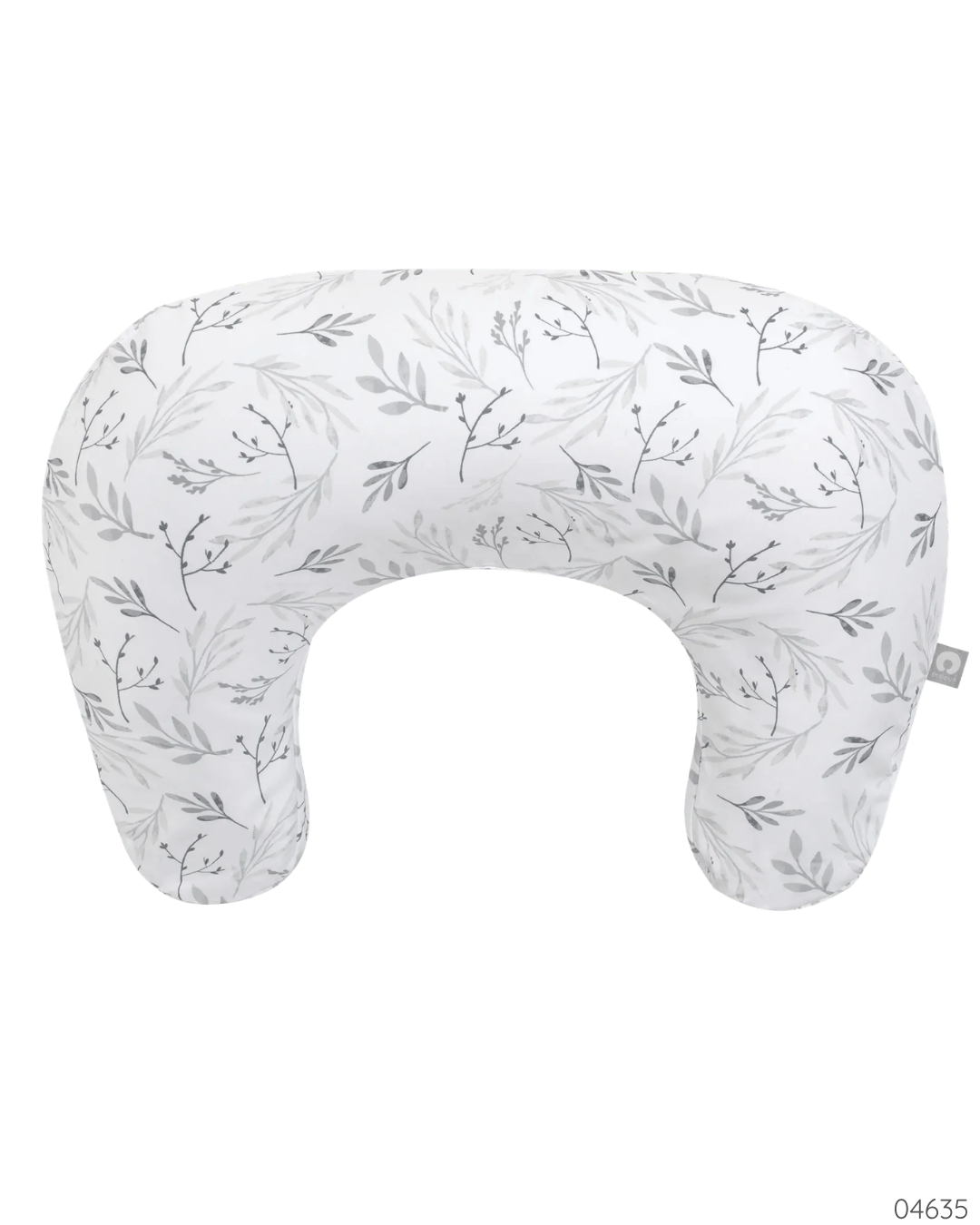 ALMOHADA BOPPY HOJAS GRIS