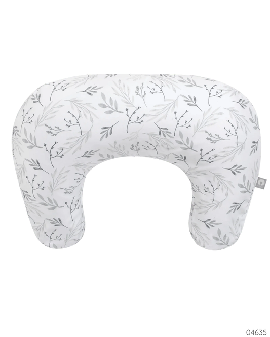 ALMOHADA BOPPY HOJAS GRIS