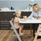 SILLA STOKKE TRIPP TRAPP ROSADA COJIN Y BANDEJA