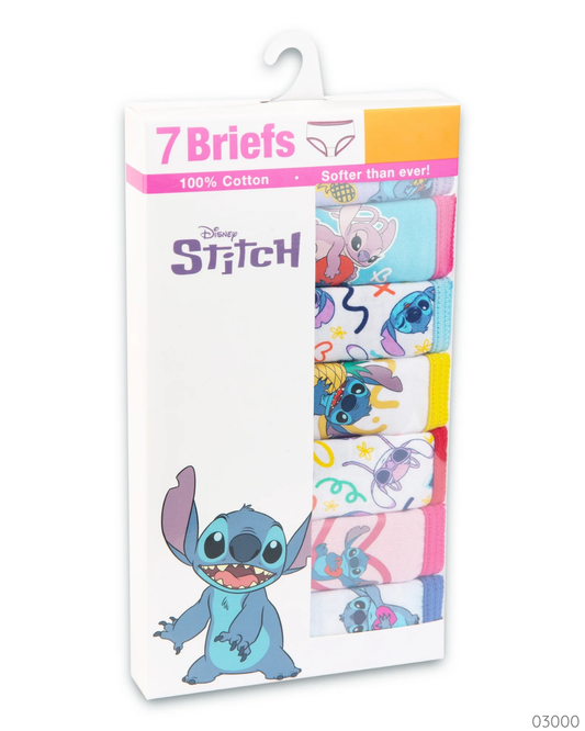 PANTIES 7 PZS STITCH