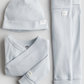 TRAJE 3 PZS H&M CON GORRO GRIS