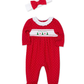 PIJAMA 1ST CHRISTMAS ROJA VINCHA