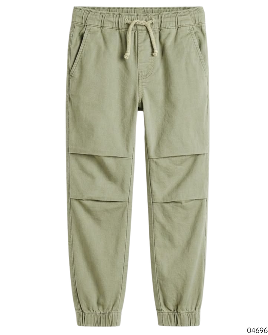PANTALON HYM VERDE CORDONES