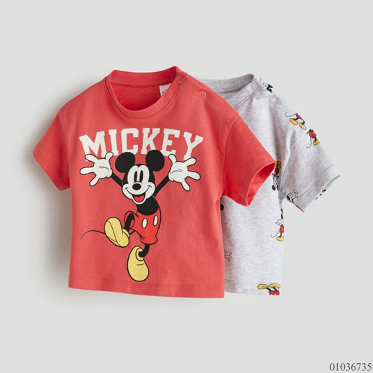 SET DE CAMISAS MICKEY