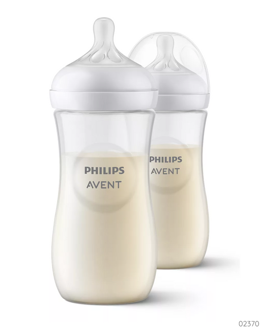 SET BIBERON AVENT NATURAL  DUO 11 OZ