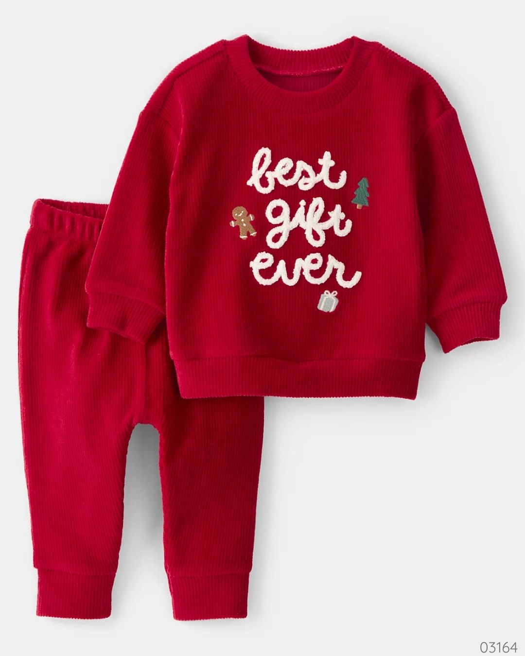 TRAJE NAVIDEÑO GIFT CARTER´S ROJO