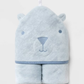TOALLA AZUL OSO CAPUCHA 30"X30" CLOUD ISLAND