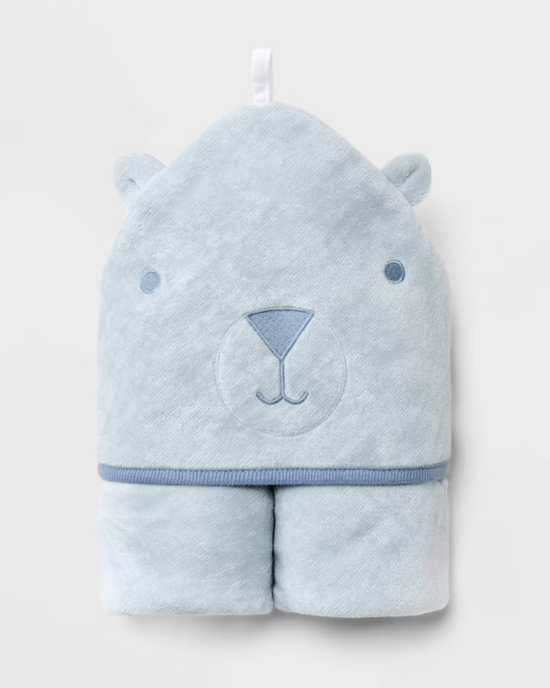 TOALLA AZUL OSO CAPUCHA 30"X30" CLOUD ISLAND