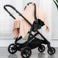 COBERTOR ROSA SILLA Y COCHE COMFYCUBS