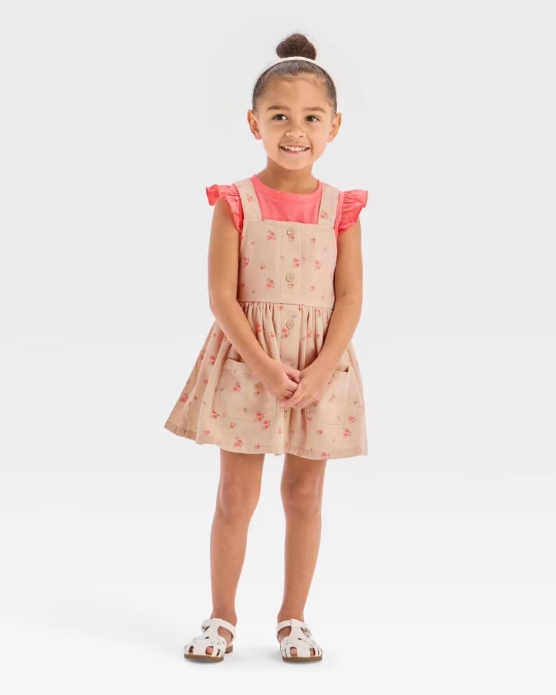 VESTIDO CAT & JACK ANARANJADO
