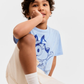 CAMISA AZUL BLUEY H&M