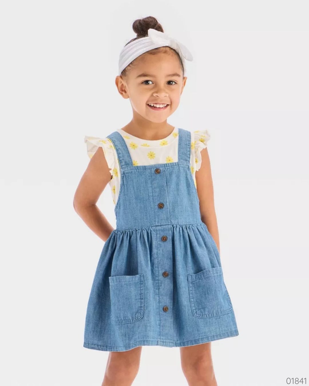 VESTIDO CAT & JACK GIRASOL 2PZ