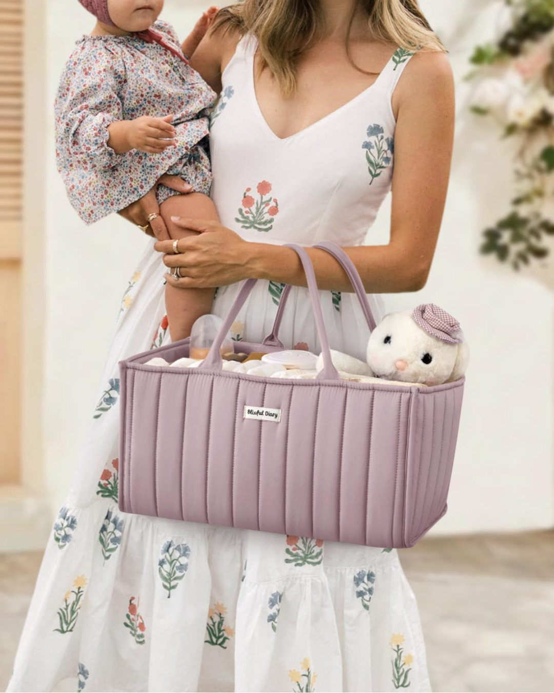 ORGANIZADOR DE PAÑALES BEIGE