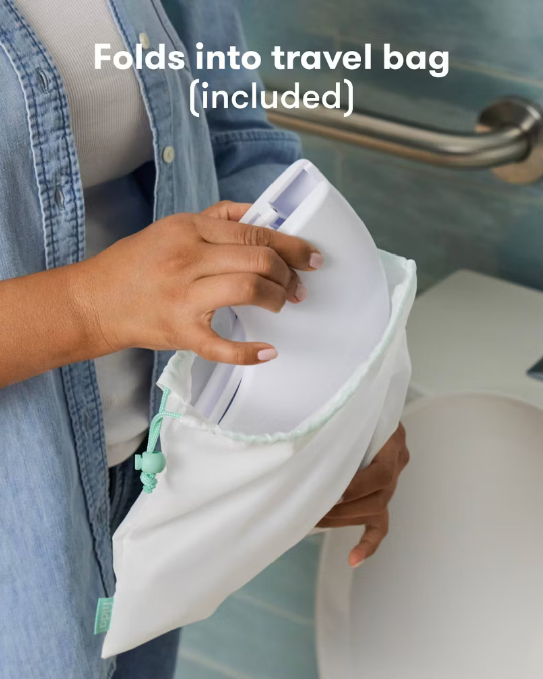 ASIENTO PORTATIL PARA BAÑO FRIDA BABY