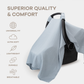 COBERTOR AZUL SILLA Y COCHE COMFYCUBS