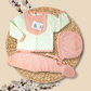 TRAJE TEJIDO ROSADO BLANCO 02717