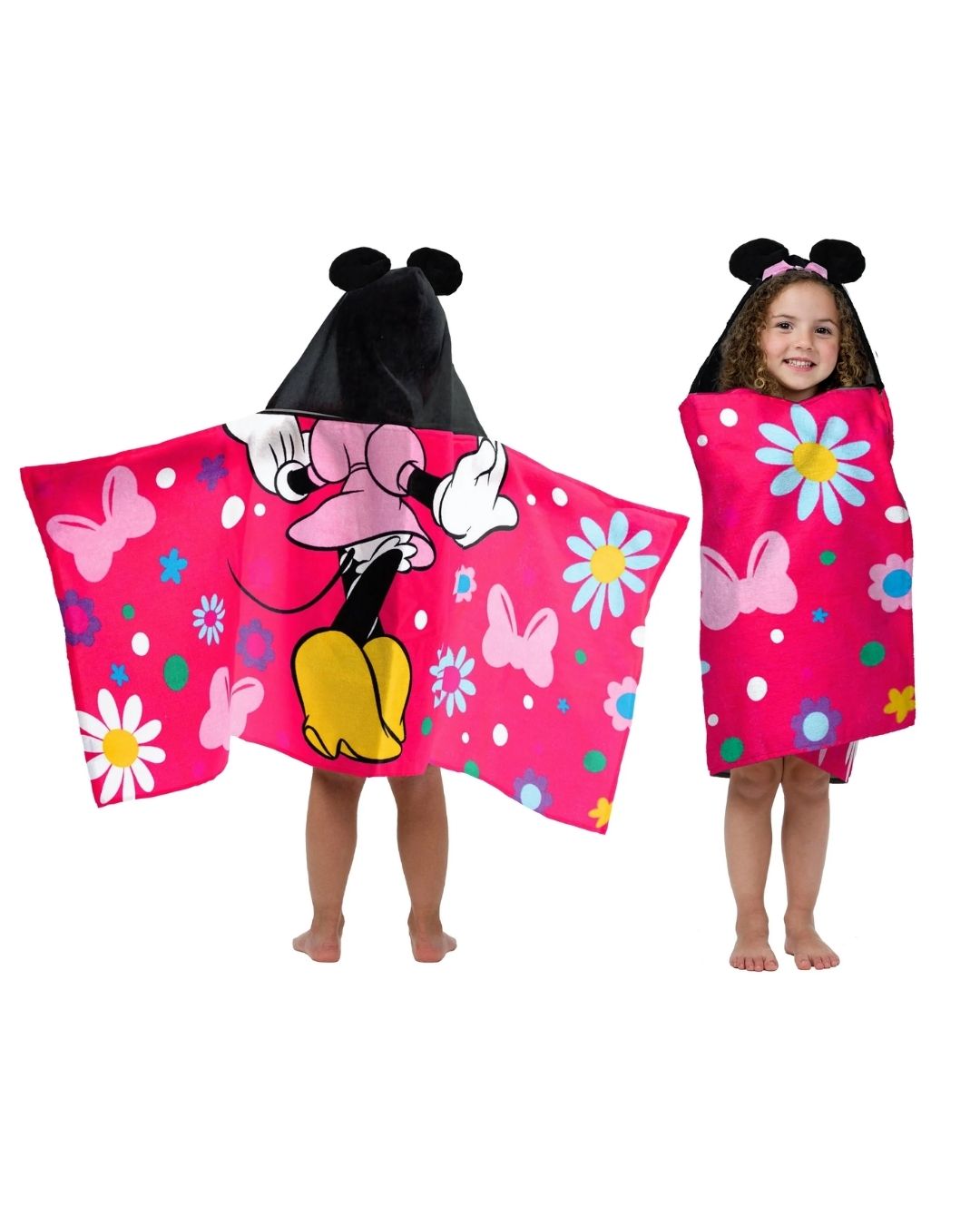 TOALLA CON CAPUCHA MINNIE MOUS