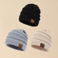 GORRO 3PZS NEGRO GRIS BEIGE