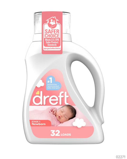 DETERGENTE DREFT 32 LAVADAS NEWBORN ETAPA 1