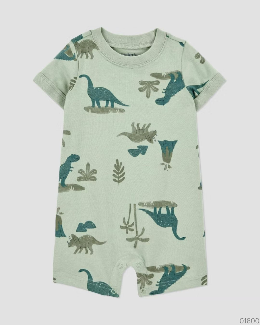 ROMPER DE DINOSAURIOS VERDE