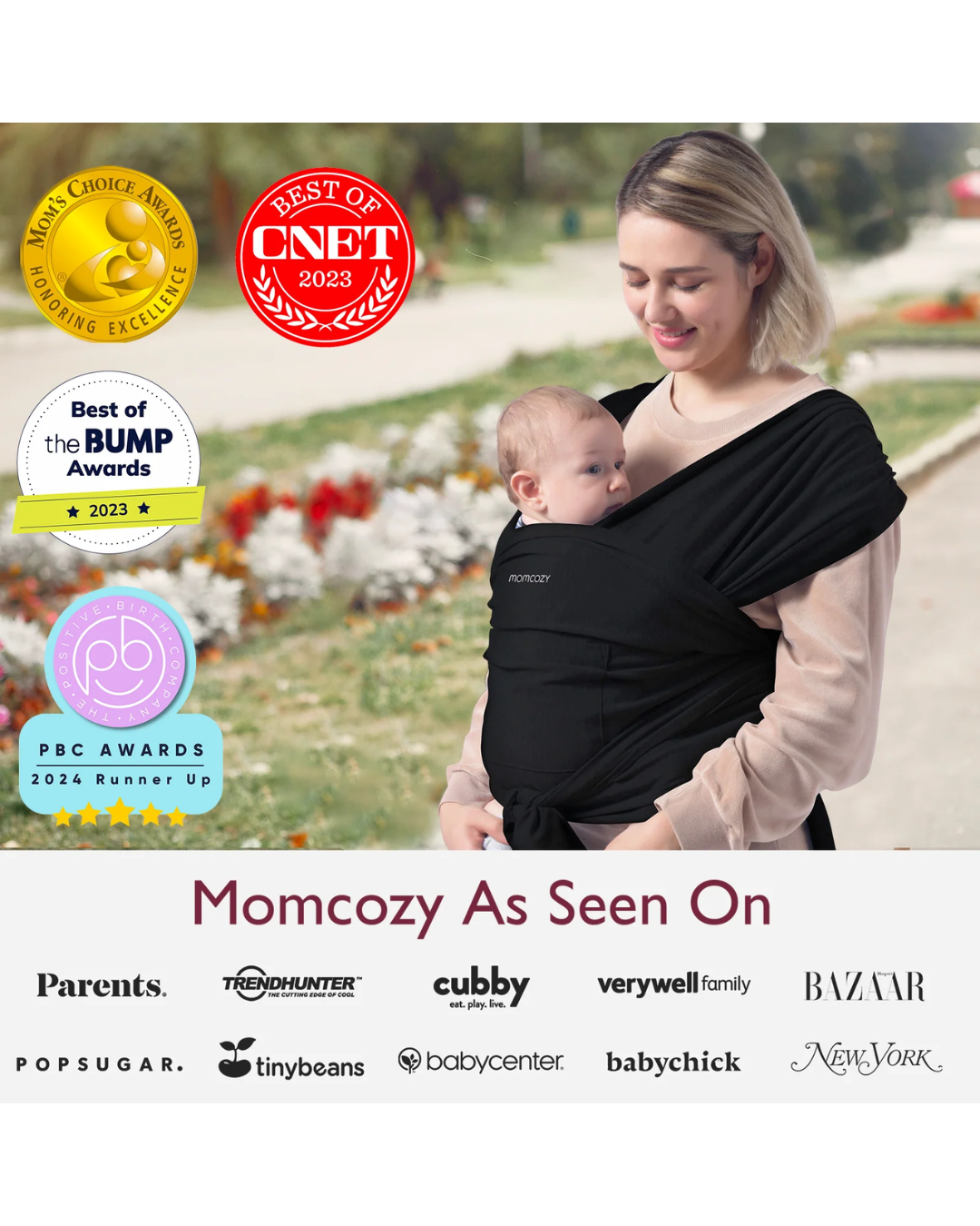 FULAR PORTA BEBE MOMCOZY