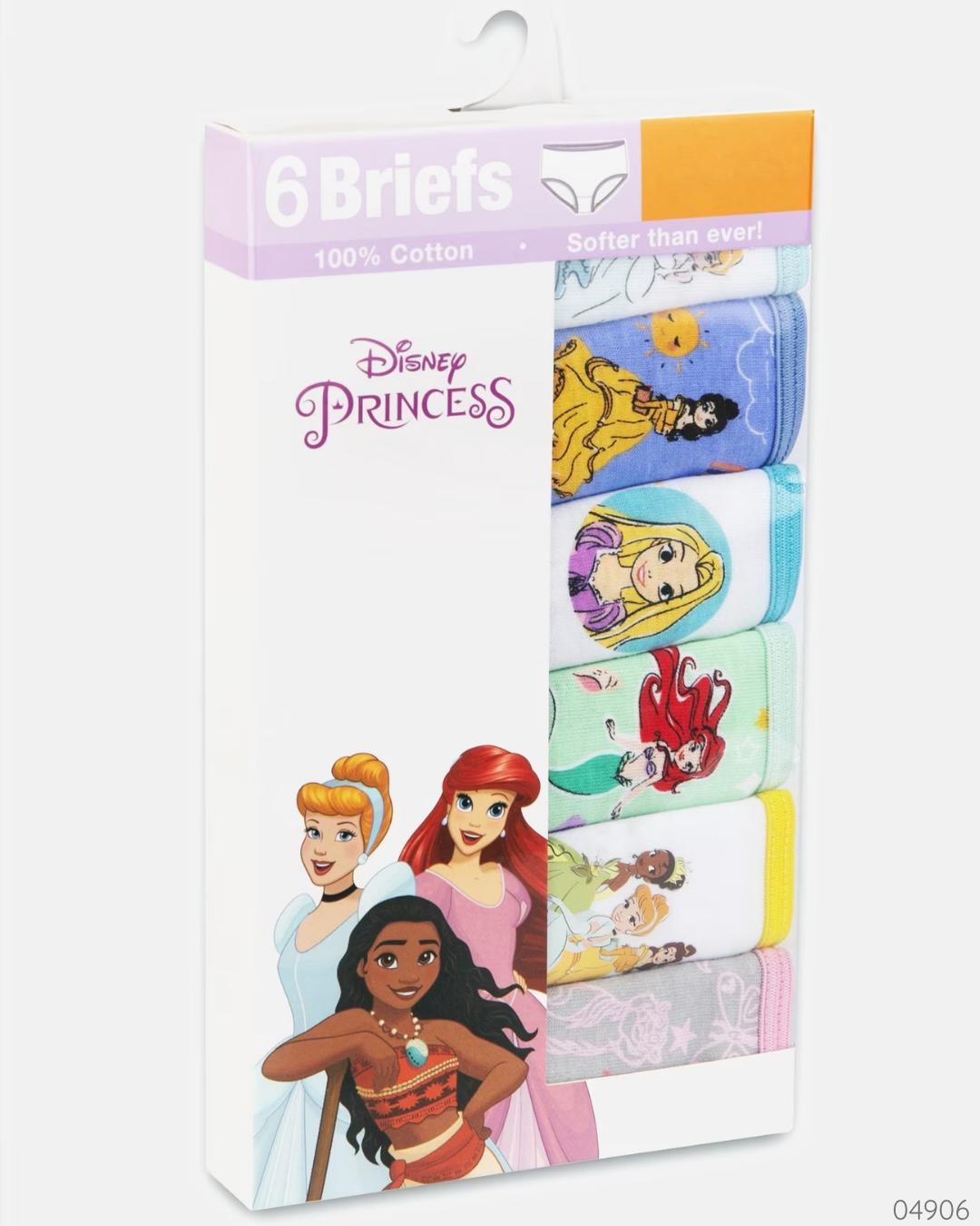 CALZONCITOS PRINCESAS 6PZS